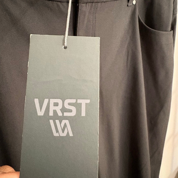 Men's VRST Black Commuter 5-Pocket Skinny Fit Pants Waist 40 - Picture 2 of 6